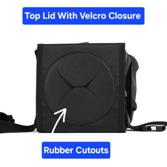Waterproof Car Trash Can with Lid - 2.2 Gallon Leakproof Organizer Waterproof Car Trash Can with Lid - 2.2 Gallon Leakproof Organizer