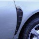 Car Fender Side Vent Grille Spoilers - Universal Fit (Pack of 2) Carbon Fiber Car Fender Side Vent Grille Spoilers - Universal Fit (Pack of 2) Carbon Fiber