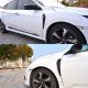 Car Fender Side Vent Grille Spoilers - Universal Fit (Pack of 2) Carbon Fiber Car Fender Side Vent Grille Spoilers - Universal Fit (Pack of 2) Carbon Fiber