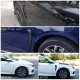 Car Fender Side Vent Grille Spoilers - Universal Fit (Pack of 2) Carbon Fiber Car Fender Side Vent Grille Spoilers - Universal Fit (Pack of 2) Carbon Fiber