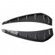Car Fender Side Vent Grille Spoilers - Universal Fit (Pack of 2) Carbon Fiber Car Fender Side Vent Grille Spoilers - Universal Fit (Pack of 2) Carbon Fiber
