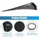 Car Fender Side Vent Sleek Spoilers Carbon Fiber | Universal Fit | Pack of 2