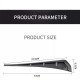 Car Fender Side Vent Sleek Spoilers Carbon Fiber | Universal Fit | Pack of 2