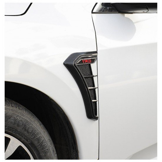 Carbon Fiber Fender Wings Emblem Pack of 2 Universal Fit – ABS | Sports Style Fender Decoration Carbon Fiber Fender Wings Emblem Pack of 2 Universal Fit – ABS | Sports Style Fender Decoration
