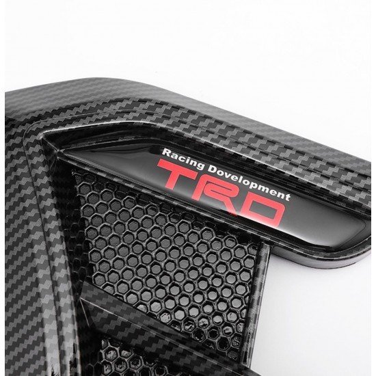 Carbon Fiber Fender Wings Emblem Pack of 2 Universal Fit – ABS | Sports Style Fender Decoration Carbon Fiber Fender Wings Emblem Pack of 2 Universal Fit – ABS | Sports Style Fender Decoration