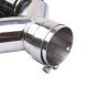 Forged Carbon Fiber Dual Exhaust Tail Tip 2.5 Inch Inlet 3.5 Inch Outlets – Stainless Steel | Universal Fit