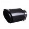 Carbon Fiber Exhaust Tail Tips - 2.5 Inch Inlet & 3.5 Inch Outlet 