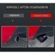 Carbon Fiber Exhaust Tail Tips - 2.5 Inch Inlet & 3.5 Inch Outlet Carbon Fiber Exhaust Tail Tips - 2.5 Inch Inlet & 3.5 Inch Outlet