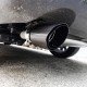 Carbon Fiber Exhaust Tail Tips - 2.5 Inch Inlet & 3.5 Inch Outlet Carbon Fiber Exhaust Tail Tips - 2.5 Inch Inlet & 3.5 Inch Outlet