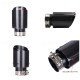 Carbon Fiber Exhaust Tail Tips - 2.5 Inch Inlet & 3.5 Inch Outlet Carbon Fiber Exhaust Tail Tips - 2.5 Inch Inlet & 3.5 Inch Outlet