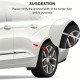 Carbon Fiber Universal Fender Flares 1.5M 2 Inch Wide – ABS | Front & Rear Fender Strip
