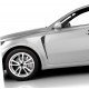Car Fender Side Vent Sleek Spoilers Carbon Fiber | Universal Fit | Pack of 2