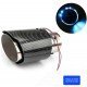 Carbon Fiber LED Exhaust Tail Tip 2.5 Inch Inlet 3.5 Inch Outlet – Blue & Red LED Glow | Universal Fit Carbon Fiber LED Exhaust Tail Tip 2.5 Inch Inlet 3.5 Inch Outlet – Blue & Red LED Glow | Universal Fit