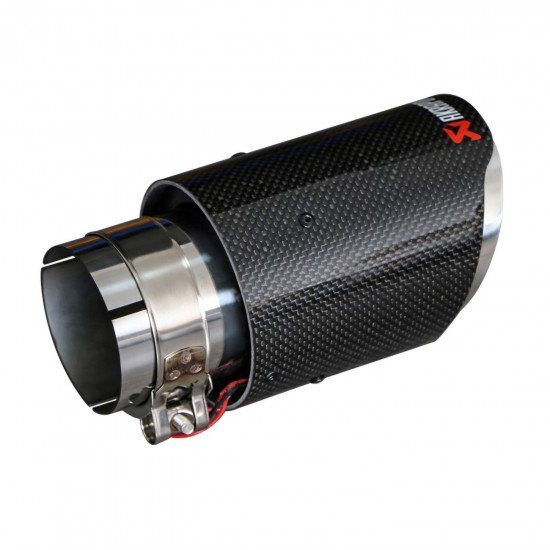 Carbon Fiber LED Exhaust Tail Tip 2.5 Inch Inlet 3.5 Inch Outlet – Blue & Red LED Glow | Universal Fit Carbon Fiber LED Exhaust Tail Tip 2.5 Inch Inlet 3.5 Inch Outlet – Blue & Red LED Glow | Universal Fit