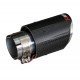 Carbon Fiber LED Exhaust Tail Tip 2.5 Inch Inlet 3.5 Inch Outlet – Blue & Red LED Glow | Universal Fit Carbon Fiber LED Exhaust Tail Tip 2.5 Inch Inlet 3.5 Inch Outlet – Blue & Red LED Glow | Universal Fit