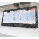 Carbon Fiber print License Plate Frames (North America) - Set of 2 Carbon Fiber print License Plate Frames (North America) - Set of 2
