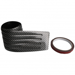 Car Rear Bumper Anti Scratch Protection Guards - Universal Fit - 90 & 104 CM (Carbon Fiber)