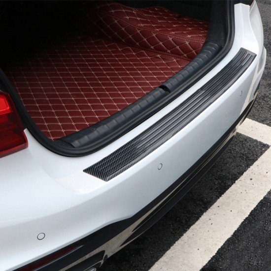 Car Rear Bumper Anti Scratch Protection Guards - Universal Fit - 90 & 104 CM (Carbon Fiber) Car Rear Bumper Anti Scratch Protection Guards - Universal Fit - 90 & 104 CM (Carbon Fiber)