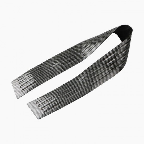 Car Rear Bumper Anti Scratch Protection Guards - Universal Fit - 90 & 104 CM (Carbon Fiber) Car Rear Bumper Anti Scratch Protection Guards - Universal Fit - 90 & 104 CM (Carbon Fiber)