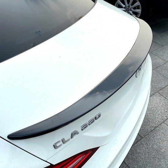 Carbon Fiber Sleek Car Rear Spoiler 120CM | Universal Fit Sedan Carbon Fiber Sleek Car Rear Spoiler 120CM | Universal Fit Sedan