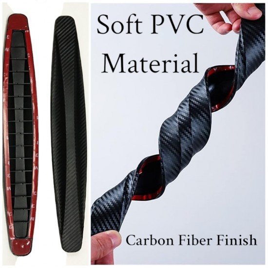 Anti Collison Carbon Fiber Bumper Protection Guards - Universal Fit - (2 Pack ) 4 Colors Anti Collison Carbon Fiber Bumper Protection Guards - Universal Fit - (2 Pack ) 4 Colors