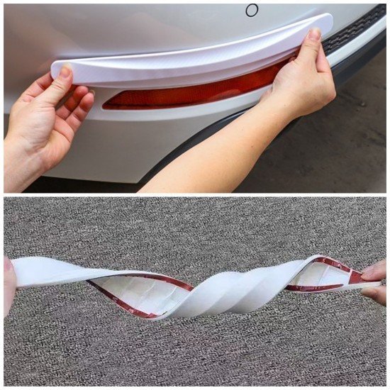 Anti Collison Carbon Fiber Bumper Protection Guards - Universal Fit - (2 Pack ) 4 Colors Anti Collison Carbon Fiber Bumper Protection Guards - Universal Fit - (2 Pack ) 4 Colors
