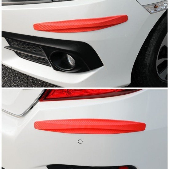 Anti Collison Carbon Fiber Bumper Protection Guards - Universal Fit - (2 Pack ) 4 Colors Anti Collison Carbon Fiber Bumper Protection Guards - Universal Fit - (2 Pack ) 4 Colors