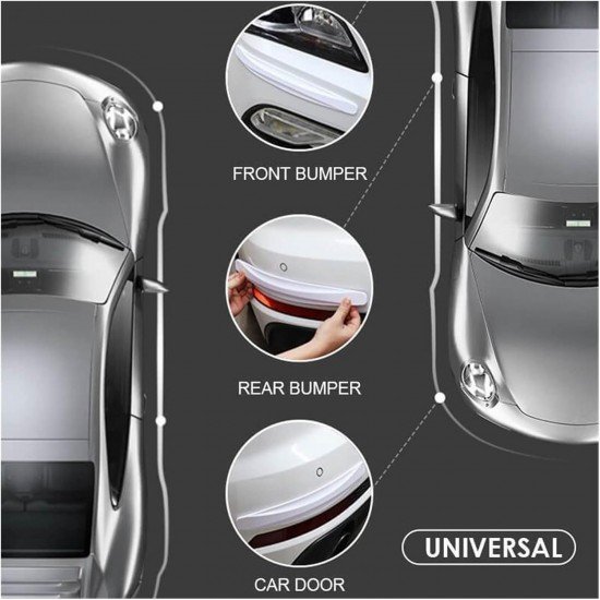 Anti Collison Carbon Fiber Bumper Protection Guards - Universal Fit - (2 Pack ) 4 Colors Anti Collison Carbon Fiber Bumper Protection Guards - Universal Fit - (2 Pack ) 4 Colors