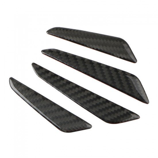 Real Carbon Fiber Car Door Protection Guards 4 Pcs Set – Anti Bump Scratch | Universal Fit Cars SUVs Trucks Real Carbon Fiber Car Door Protection Guards 4 Pcs Set – Anti Bump Scratch | Universal Fit Cars SUVs Trucks