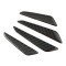 Real Carbon Fiber Car Door Protection Guards 4 Pcs Set – Anti Bump Scratch | Universal Fit Cars SUVs Trucks