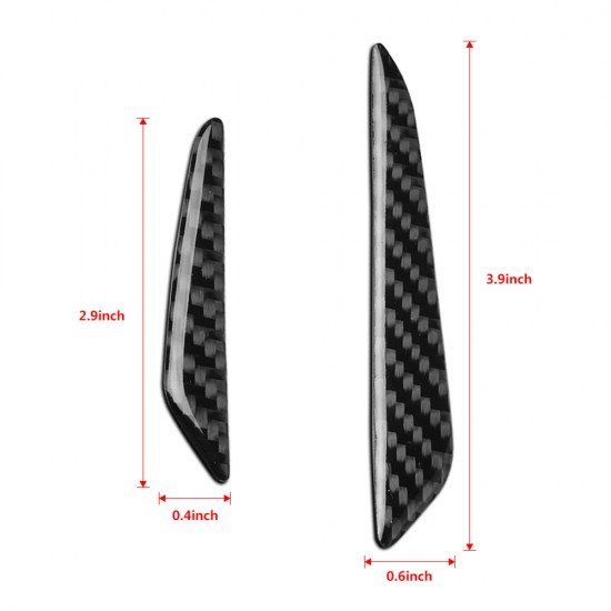 Real Carbon Fiber Car Door Protection Guards 4 Pcs Set – Anti Bump Scratch | Universal Fit Cars SUVs Trucks Real Carbon Fiber Car Door Protection Guards 4 Pcs Set – Anti Bump Scratch | Universal Fit Cars SUVs Trucks