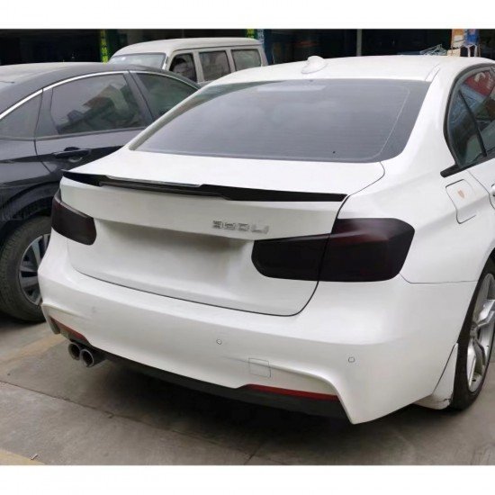 Carbon Fiber Sports Car Rear Spoiler - Universal Fit 125CM Carbon Fiber Sports Car Rear Spoiler - Universal Fit 125CM