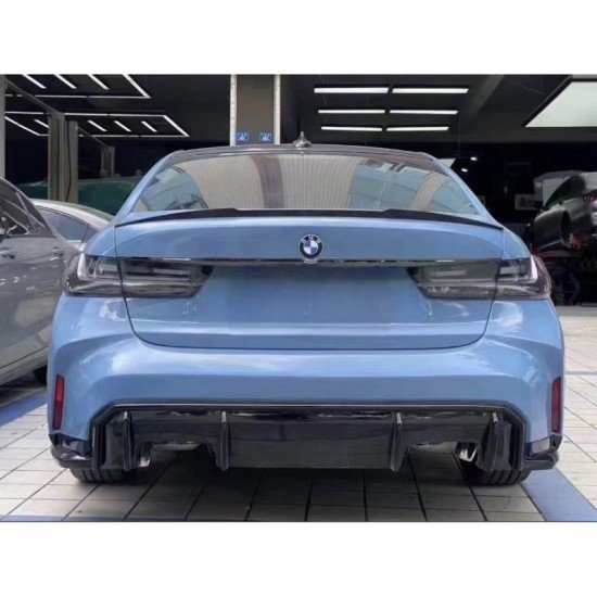 Carbon Fiber Sports Car Rear Spoiler - Universal Fit 125CM Carbon Fiber Sports Car Rear Spoiler - Universal Fit 125CM