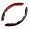 Carbon Fiber Steering Wheel Covers - Universal Fit (5 Colors)