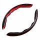 Carbon Fiber Steering Wheel Covers - Universal Fit (5 Colors) Carbon Fiber Steering Wheel Covers - Universal Fit (5 Colors)