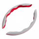 Carbon Fiber Steering Wheel Covers - Universal Fit (5 Colors) Carbon Fiber Steering Wheel Covers - Universal Fit (5 Colors)