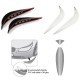 Curved Corner Bumper Guards - Universal Fit - (2 Pack ) 2 Colors