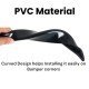 Curved Corner Bumper Guards - Universal Fit - (2 Pack ) 2 Colors