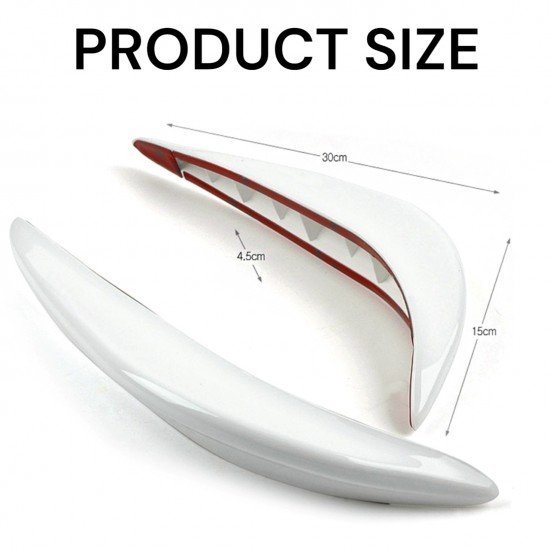 Curved Corner Bumper Guards - Universal Fit - (2 Pack ) 2 Colors