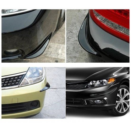 Curved Corner Bumper Guards - Universal Fit - (2 Pack ) 2 Colors