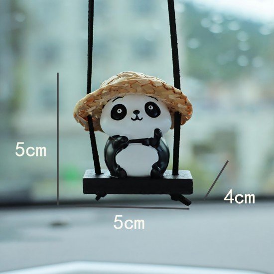 Panda Car Pendant Hanging for Rear View Mirror Decoration Panda Car Pendant Hanging for Rear View Mirror Decoration