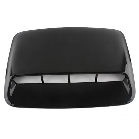 Racing Style Hood Air Vent Scoop Universal Fit Black – 40x28CM ABS | Decorative Bonnet Scoop Racing Style Hood Air Vent Scoop Universal Fit Black – 40x28CM ABS | Decorative Bonnet Scoop