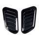 Car Hood Air Flow Scoop Covers 2 Pack – Carbon Fiber & Black | ABS Universal Fit | Decorative Bonnet Scoops Car Hood Air Flow Scoop Covers 2 Pack – Carbon Fiber & Black | ABS Universal Fit | Decorative Bonnet Scoops