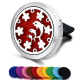 Designer Car Air Vent Freshener Clips with Scent Pads