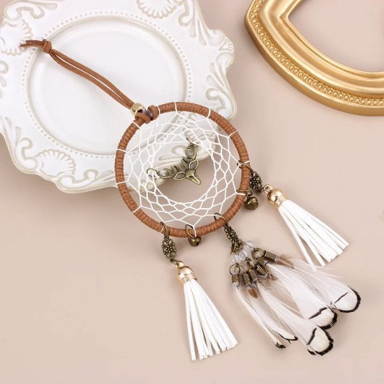 Dream Catcher Car Hangings - Deer Head