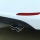 Stainless Steel Dual Exhaust Tail Tip - 2.5 Inch Inlet Stainless Steel Dual Exhaust Tail Tip - 2.5 Inch Inlet