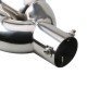Stainless Steel Dual Exhaust Tail Tip - 2.5 Inch Inlet Stainless Steel Dual Exhaust Tail Tip - 2.5 Inch Inlet