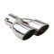 Stainless Steel Dual Exhaust Tail Tip - 2.5 Inch Inlet 