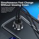 65W Dual Port 3.0 PD Car Fast Charge Adapter (Transparent) 65W Dual Port 3.0 PD Car Fast Charge Adapter (Transparent)