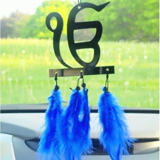 Ek Onkar Dream Catcher Car Hangings (2 colors)